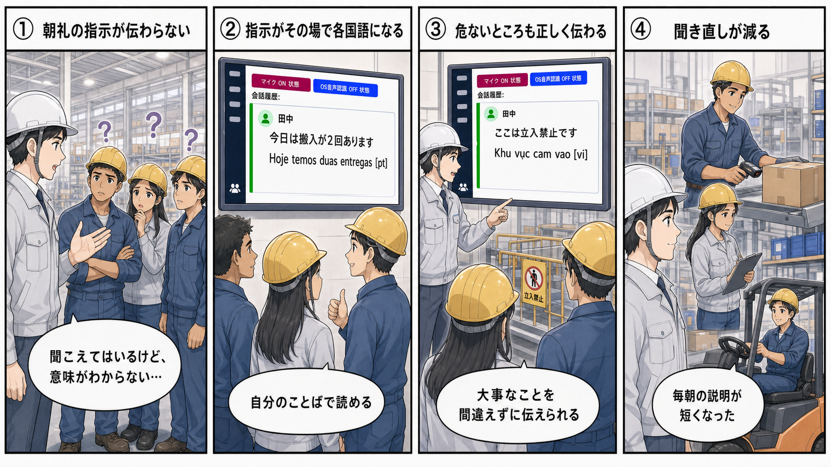 4コマ漫画