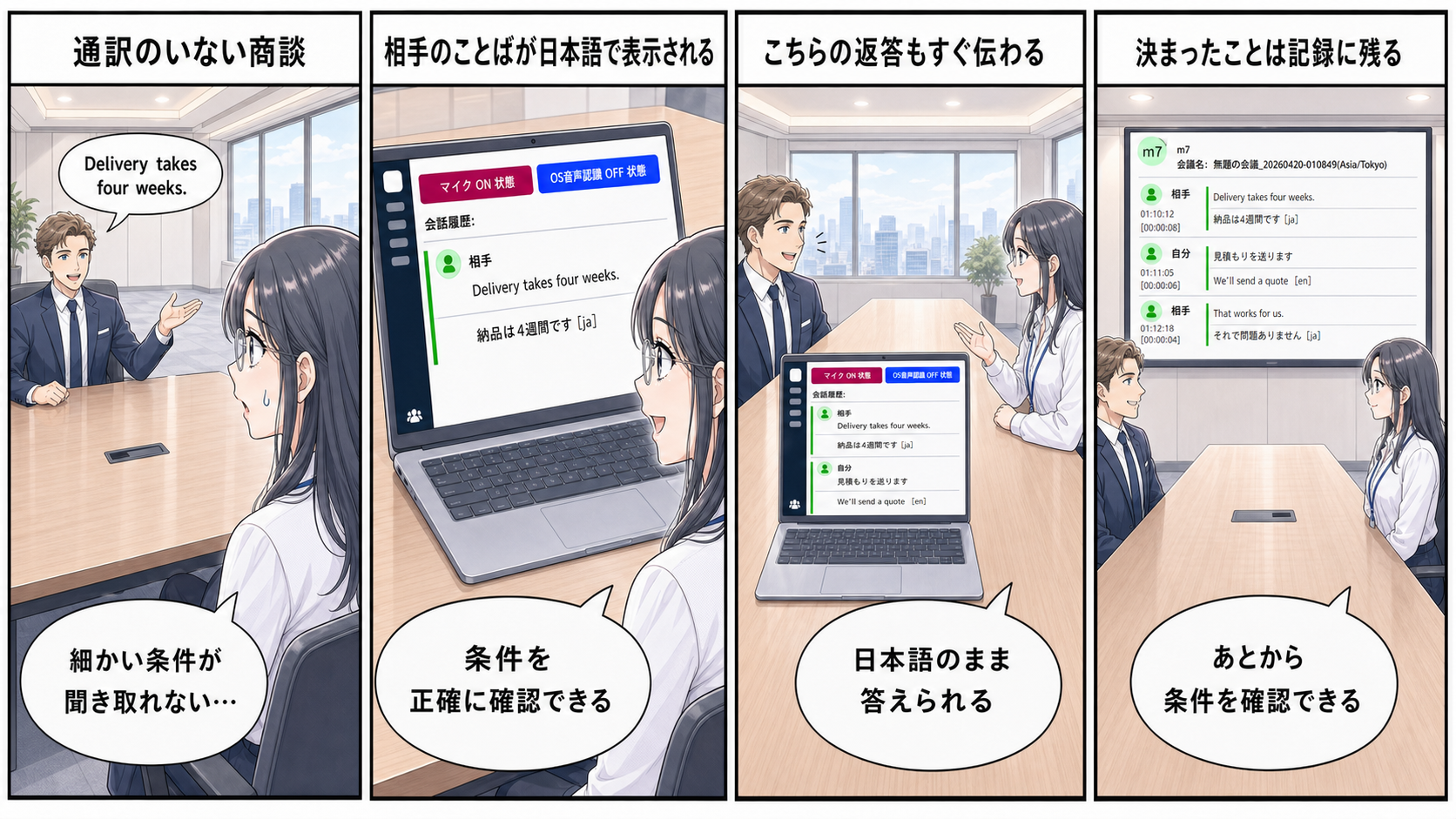4コマ漫画