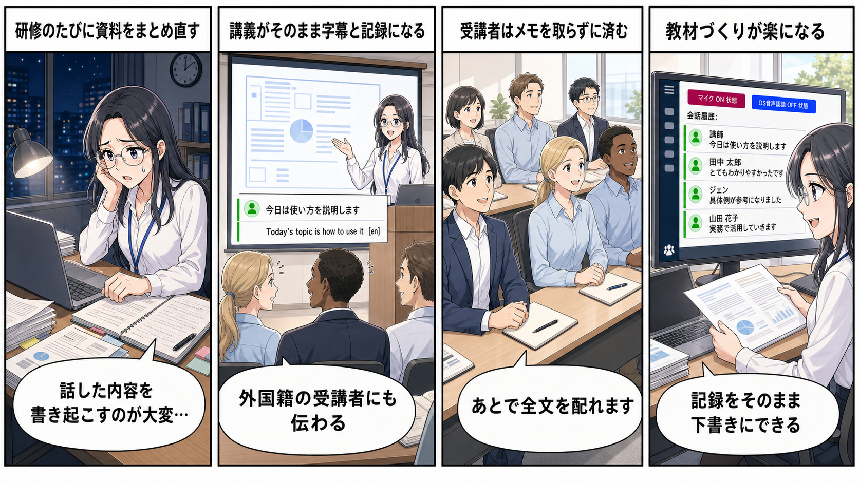 4コマ漫画